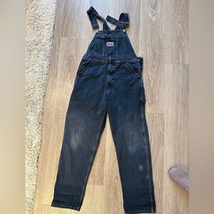 Black Ikeda Vintage Overalls